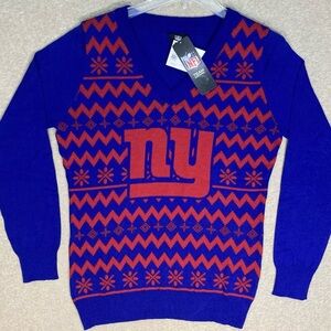 NFL women’s S NY Giants sweater new with‎ tags
Christmas
